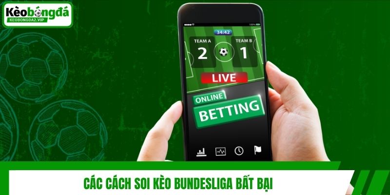 Bí Quyết Cược Kèo Bundesliga Bất Bại Từ Chuyên Gia 4 Các cách soi kèo Bundesliga bất bại