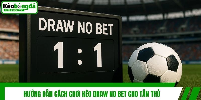 Kèo Draw No Bet Là Gì? Cách Chơi Hòa Hoàn Tiền Dễ Hiểu Nhất 3 Hướng dẫn cách chơi kèo Draw No Bet cho tân thủ