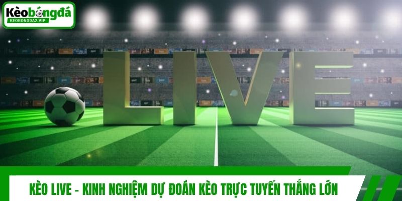 Kèo Live - Kinh Nghiệm Dự Đoán Kèo Trực Tuyến Thắng Lớn 1 Kèo Live - Kinh Nghiệm Dự Đoán Kèo Trực Tuyến Thắng Lớn